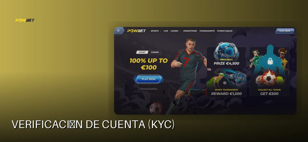 Powbet promotional banner