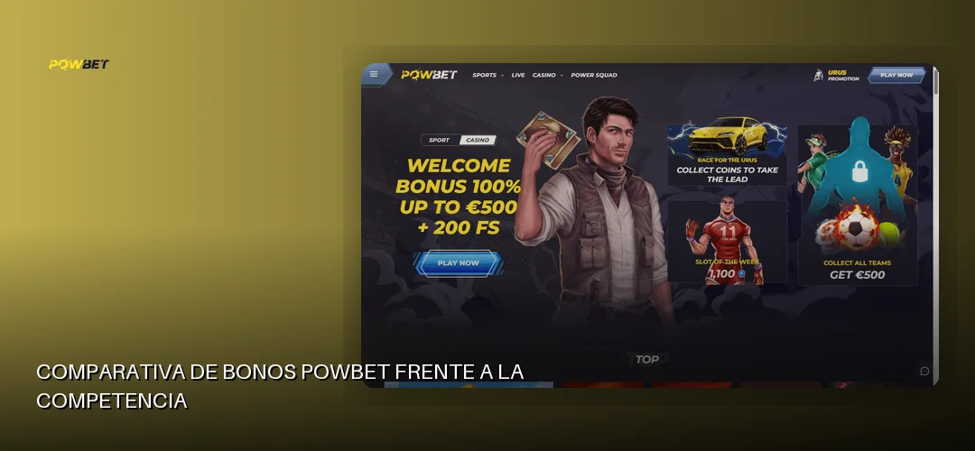 Powbet promotional banner