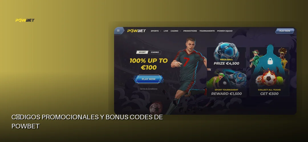 Powbet promotional banner