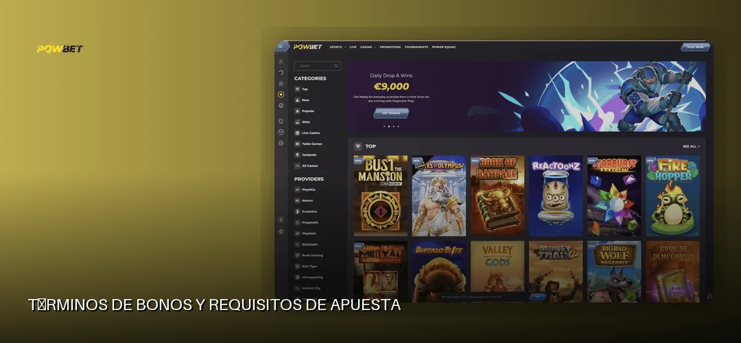 Powbet promotional banner