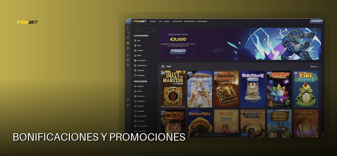 Powbet promotional banner