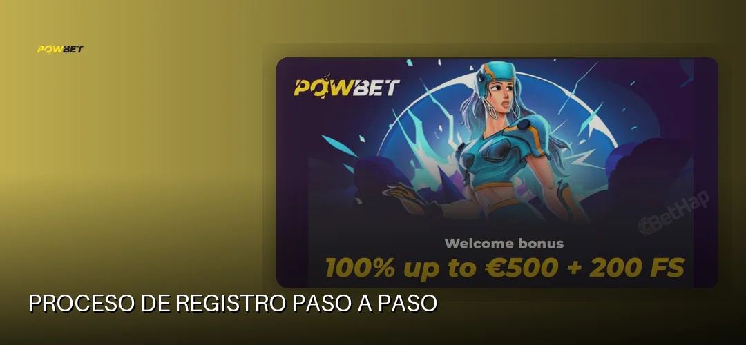 Powbet promotional banner